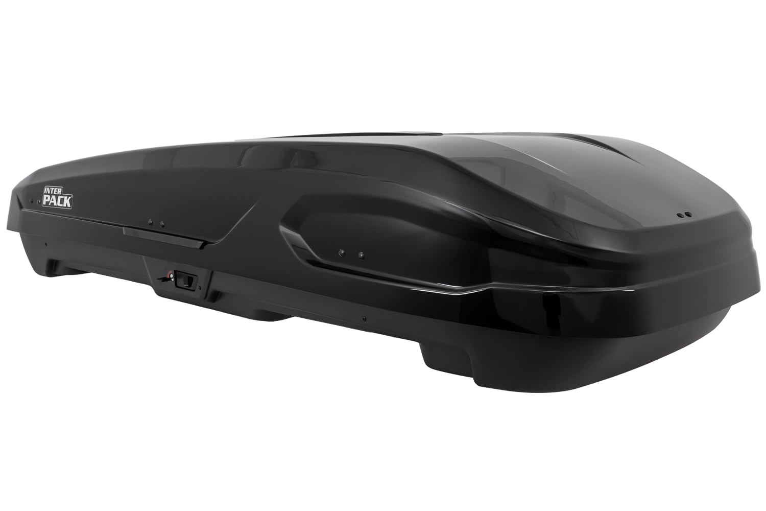 Box da Tetto Monsun PRO M 470 Litri, Portabagagli Auto Aerodinamico Portata 75 kg con Apertura Bilaterale e Sistema Rapid Fit per Sci e Valigie, Nero Metallizzato