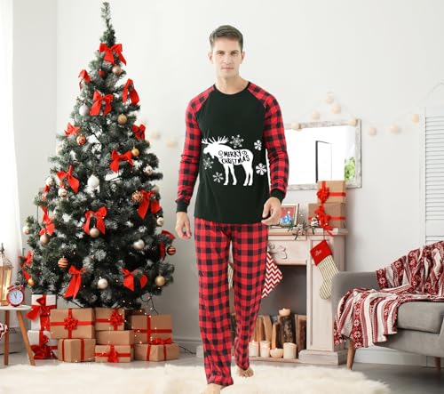 Finihen Christmas Couple Pjs Family Matching Christmas Pajamas For Men And Women's Clothes Comfortable Sleepwear2