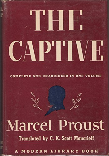 The Captive (Modern Library, 120.3) B000GTECHM Book Cover