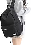 Sac à dos pour l'école Black Women College High School Sac pour les filles adolescents Garçons Réserver Sac Casual Travel Sacs à dos portables pour les hommes