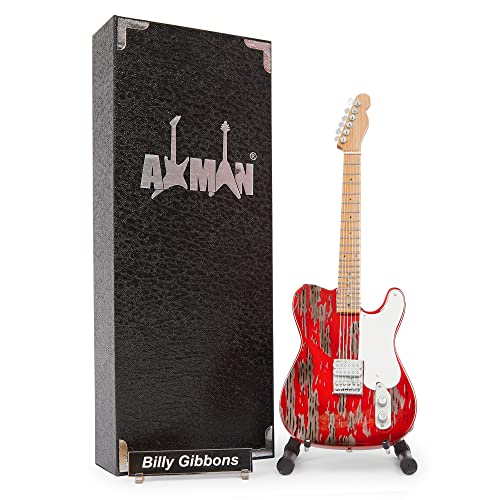 Billy Gibbons (ZZ Top) – Éplucheur John Bolin T-Style : réplique miniature de guitare – Cadeaux musicaux – Échelle 1/4… - Les Beatles, Paul McCartney, John Lennon, RIngo Starr, George Harrison Billy Gibbons (ZZ Top) – Éplucheur John Bolin T-Style : réplique miniature de guitare – Cadeaux musicaux – Échelle 1/4…