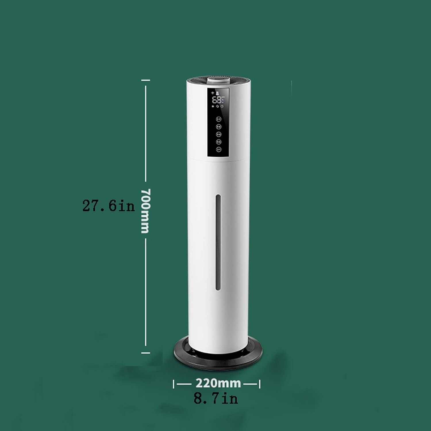 Domésticos Humidificadores Humidificador de pie - Tanque de Agua de 7,5 L - Temporizador y humidificador ultrasónico de Apagado automático sin Agua - Difusor de aromaterapia for el hogar