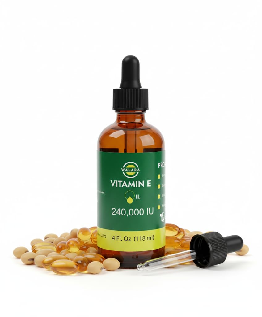 Vitamin E Oil, 100% Pure, 240,000 IU, 4oz