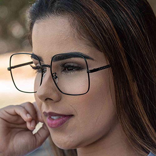 Armação de Óculos para Grau Feminino Hexagonal VE11103