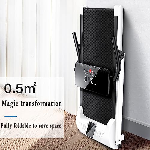 Image of Folding Treadmill, Mini Treadmill with Adjustable LCD Screen, Supports Different Running Speeds from 1-10KM /H, Covers an Area of ​​0.2 Square Meters, Suitable for Home and Office