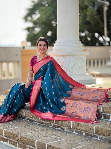 Pandadi Saree paithani silk saree – image 4