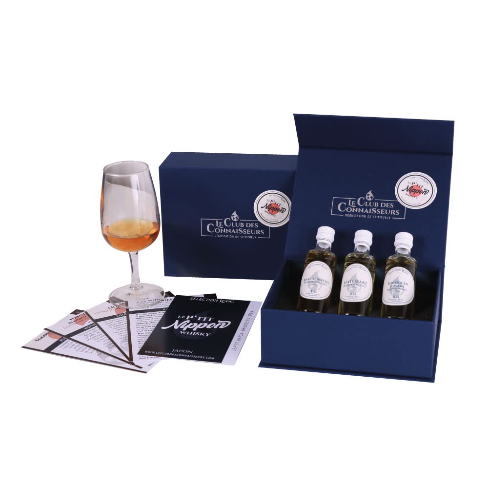 Coffret dégustation de whiskies japonais 3 x 40 ml – Le Club des Connaisseurs