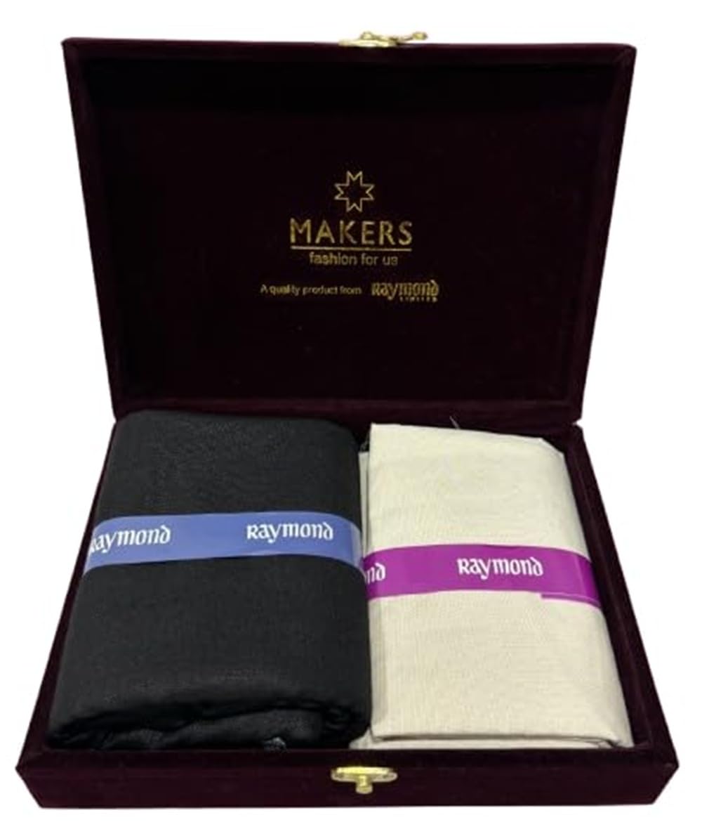 Fabrics Men's Cotton Shirt and Trouser Unstitched Fabric Set - Gift Pack (Multicolour_Free Size) 11-image-31