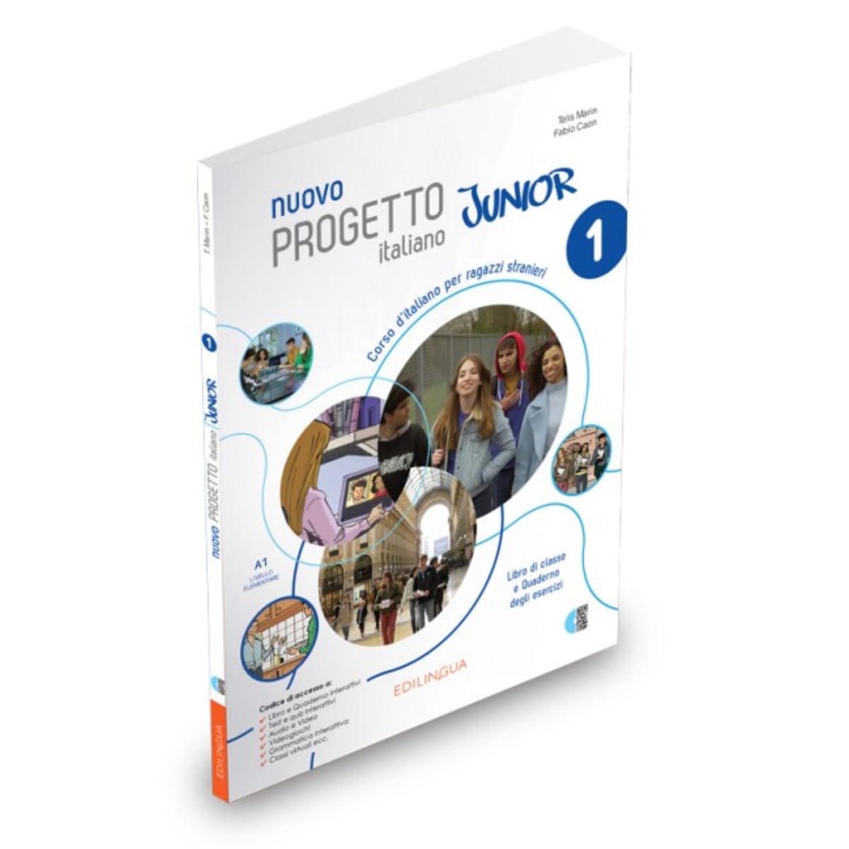 Nuovo Progetto italiano Junior 1: Libro di classe e Quaderno degli esercizi