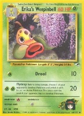 Weepinbell de Erika 26 - Gym Heroes - 48 Juguete