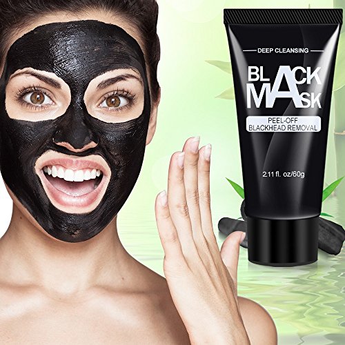 Black Mask, Blackhead Remover Mask, Purifying Peel Off Mask, Charcoal Face Mask for Face Nose Acne Treatment By BigHouse