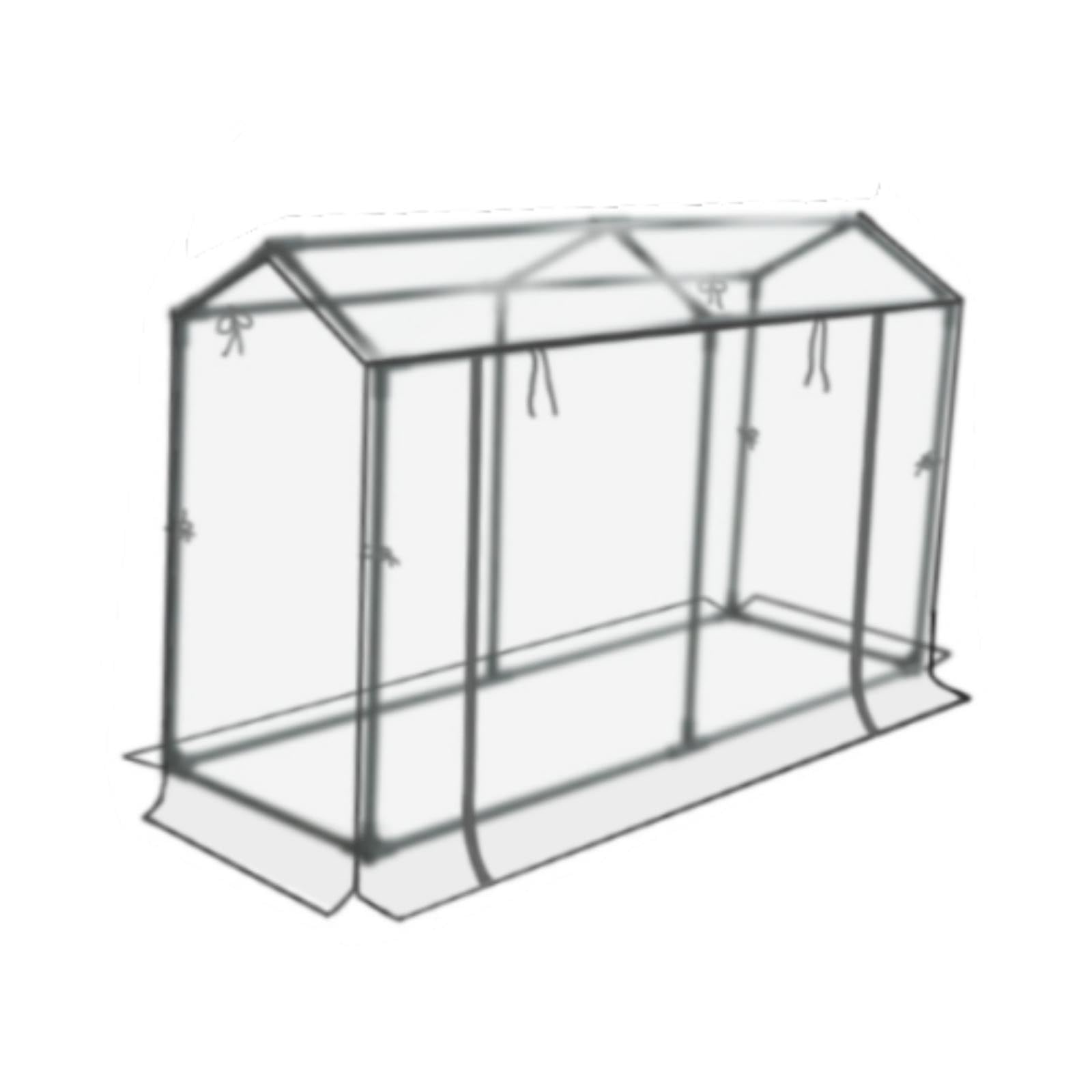 Tenda trasparente, piccola serra, Trasparente, 120x40x72cm | crescita affidabile delle piante, offre un kit serra portatile per la germinazione del giardinaggio in caso di condizioni