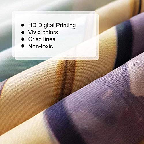 Tapestry retro kunst schilderij zon maan muur opknoping in opknoping doek landschap muur deken landschap-150x150cm_ - Afbeelding 5