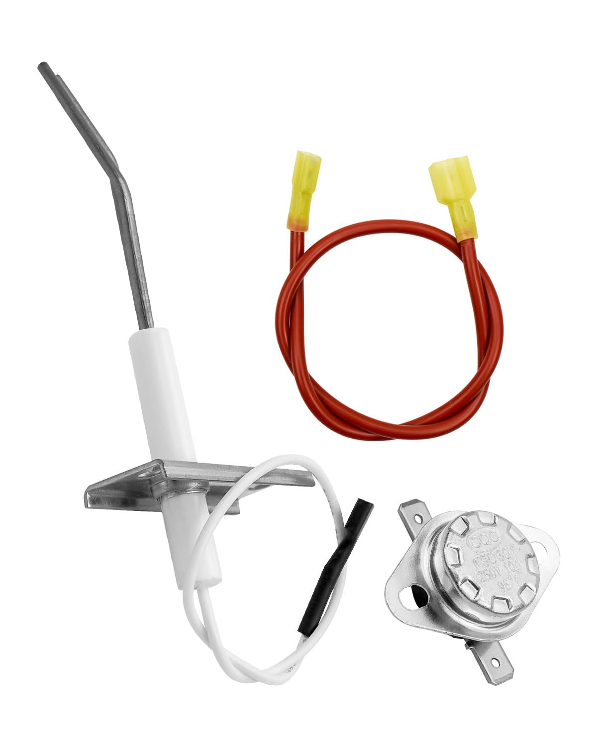 Limit Switch and RV Furnace Electrode Assembly Replace 37022 34570 Fit for Atwood Hydroflame RV Furnaces 8516-III 8516-IV 8520-III 8520-IV 8525-III 8525-IV 8531-III 8531-IV 8535-III