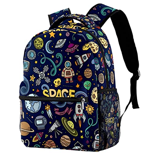 Sac à dos classique léger femme ciel bleu et nuages motif mer Couleur 9