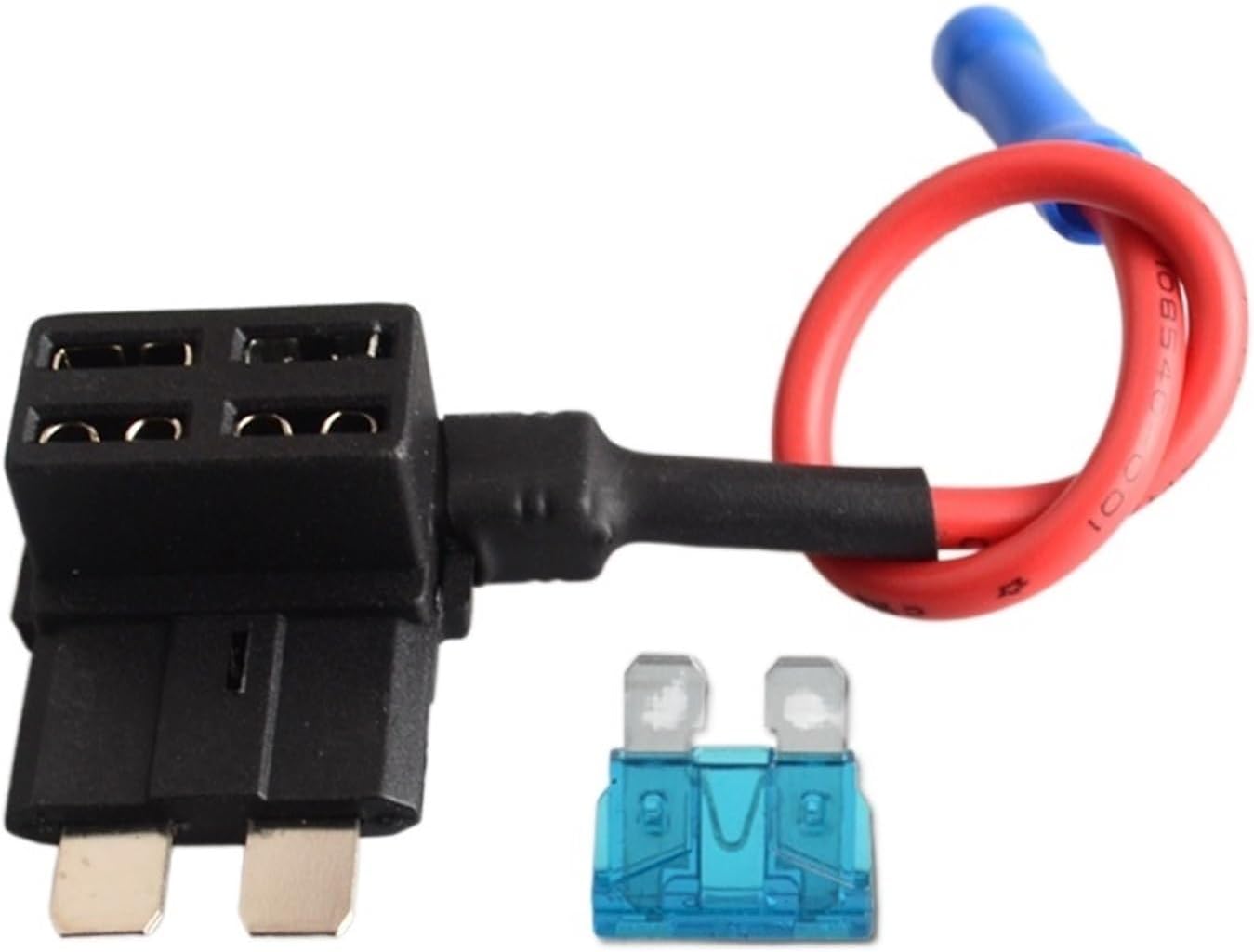 10pcs Fuse Holder Add a Circuit TAP Adapter Mini Standard Blade Auto Fuse Car Fuse with Holder (Size : 35A, Color : Type 2)