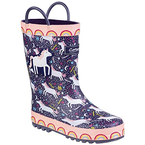 Bottes imperméables violettes Cotswold Garçon Sprinkle taille 30 EU