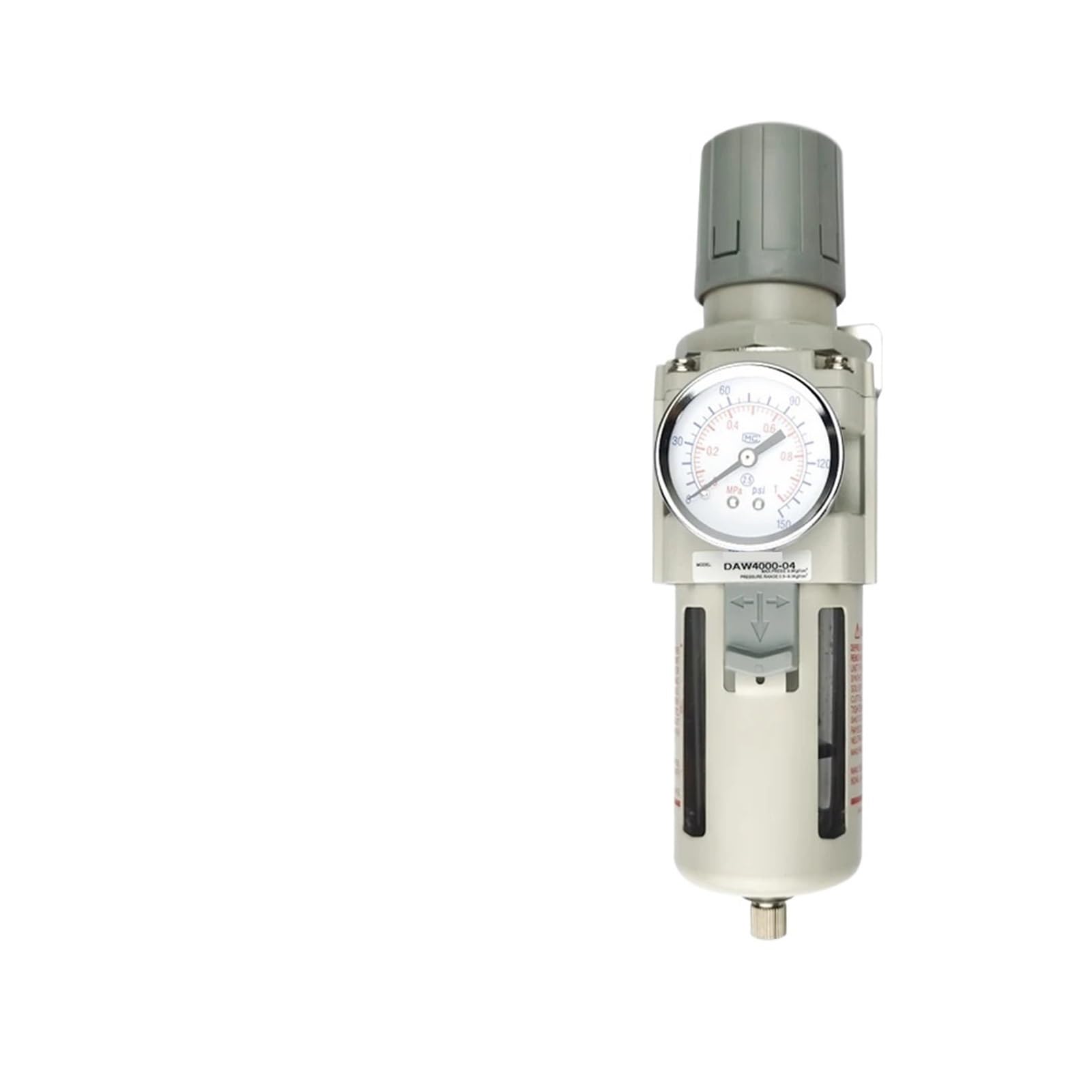 AW4000-04 filtr pneumatyczny reduktor ciśnienia oczyszczanie powietrza zawór pneumatyczny reduktor ciśnienia (AW4000-04 włókno, ręczny drenaż)