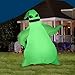 Gemmy Giant Airblown Inflatable Oogie Boogie, Green