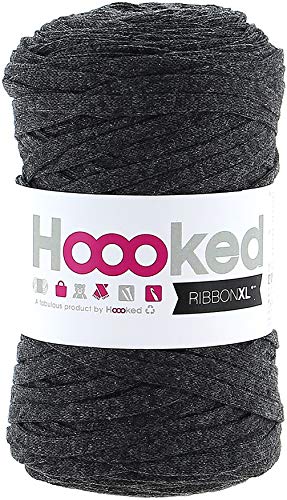 Yarn Ribbon XL Charcoal A, RXL49