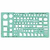 Timely House Plan Template, 3/16 inch Scale (316T)