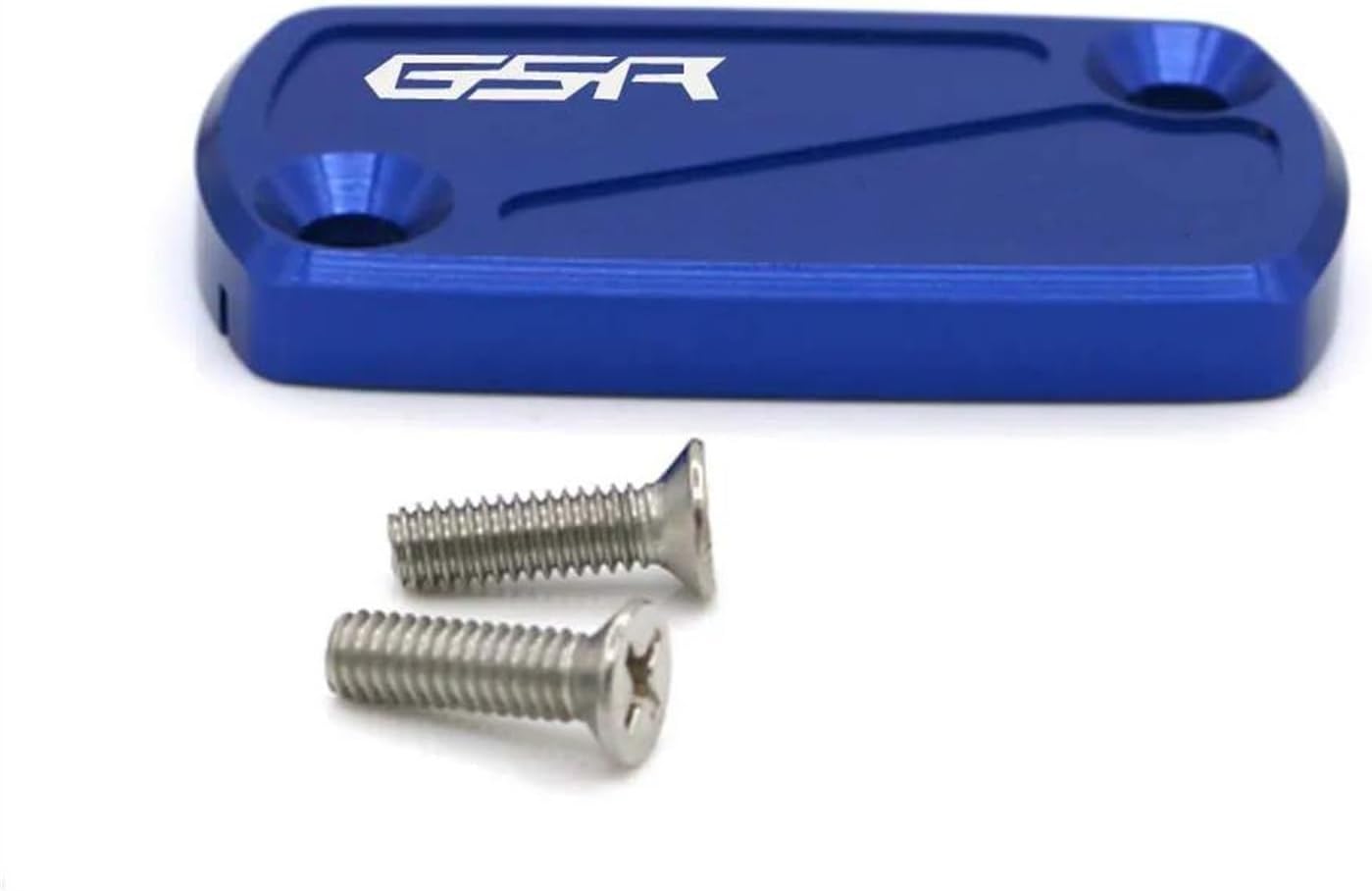 Reservoir Cap ​Cover Rear Brake Master Cylinder Fluid Reservoir Cover for Suzuki GSR750 GSR 750 2011-2016 2015 2014 2013 2012 Motorcycle Accessories(Blue)