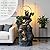 Bear Outdoor Fountain with LED Lights and Five Tiered Waterfall Water Features,Suitable for Courtyard,Gardenand Indoor Decoration