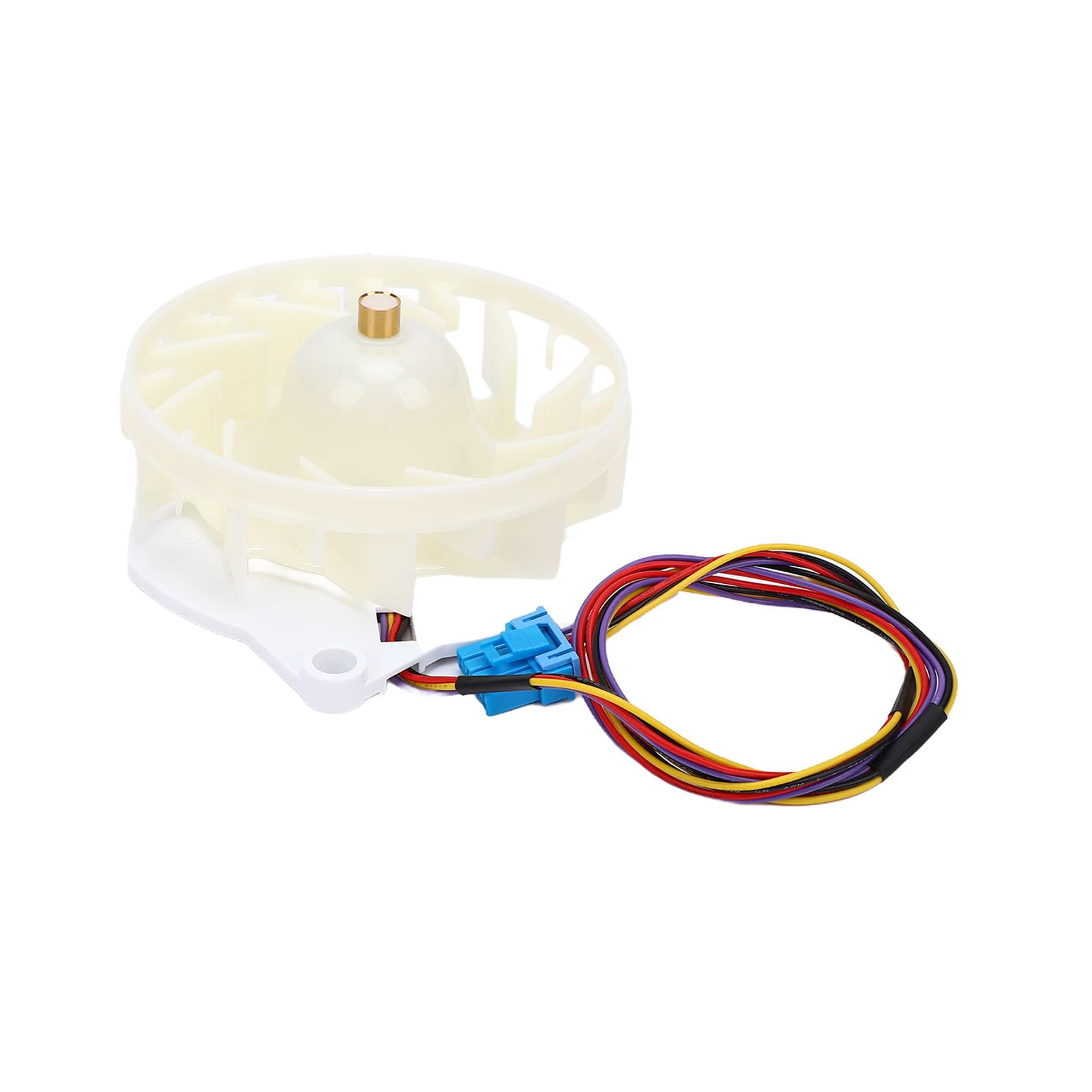 Muiltvoe Evaporator Fan Motor Replacement, High Efficiency Cooling Freezer Damper DC Fan Motor for Refrigerator