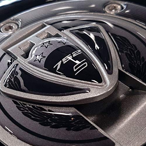 Autocollant 3D Benelli 752S 2020 Resin Bike protection bouchon - 5