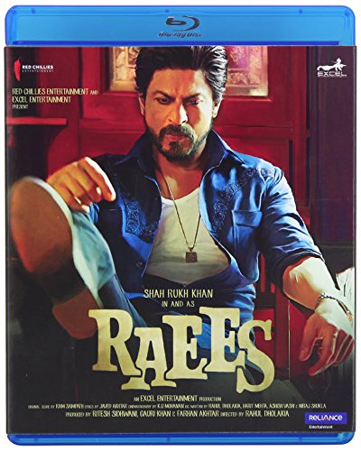 RAEES BLU-RAY - 2017 BOLLYWOOD MOVIE BLURAY / SPECIAL EDITION / REGION FREE / DOLBY ATMOS