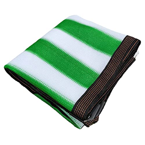 Malla Sombreadora a Rayas,Red de Sombreado 3x4m 3x9m 4x4m 4x10m 5x8m 7x7m 10x10m Lona de Protección para Valla,Jardín,Patio,Pérgola,Tasa de Sombreado 70% (Tamaño : 1x1m/3.3x3.3ft) Cover