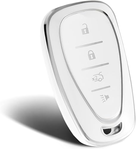 Miniatura 1 de WORCAS Compatible con funda de llave Chevrolet TPU suave de protección de 360 grados compatible con Chevy Equinox Traverse Malibu Camaro Cruze