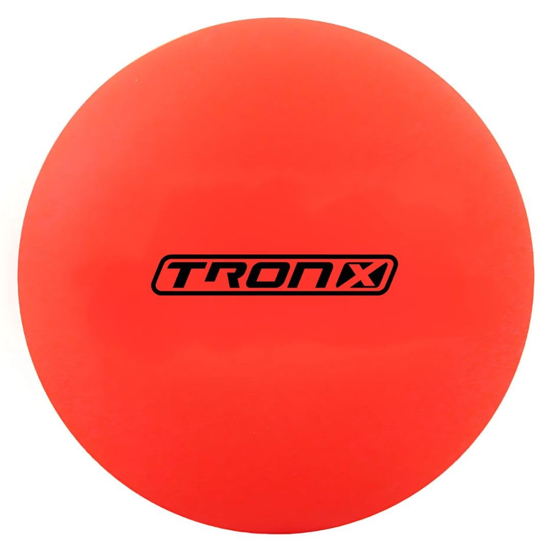 TronX Lot de 12 balles de hockey de rue - Faible rebond - Orange - Officiel Street Roller DEK