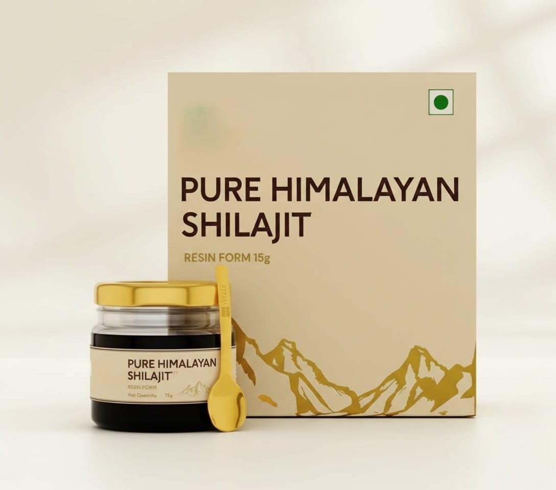 Pure Himalayans Shilajit Resin | for Boosting Energy, Endurance & Stamina | 15 g, 0.52 Ounce