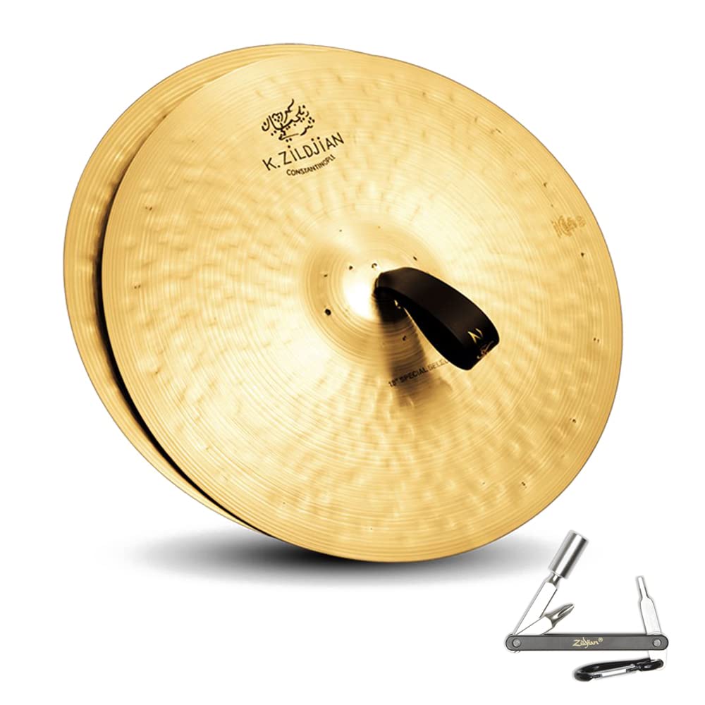 ZILDJIAN K1003 18" K CONSTANTINOPLE CYMBAL SPECIAL SELECTION MEDIUM HEAVY With ZKEY