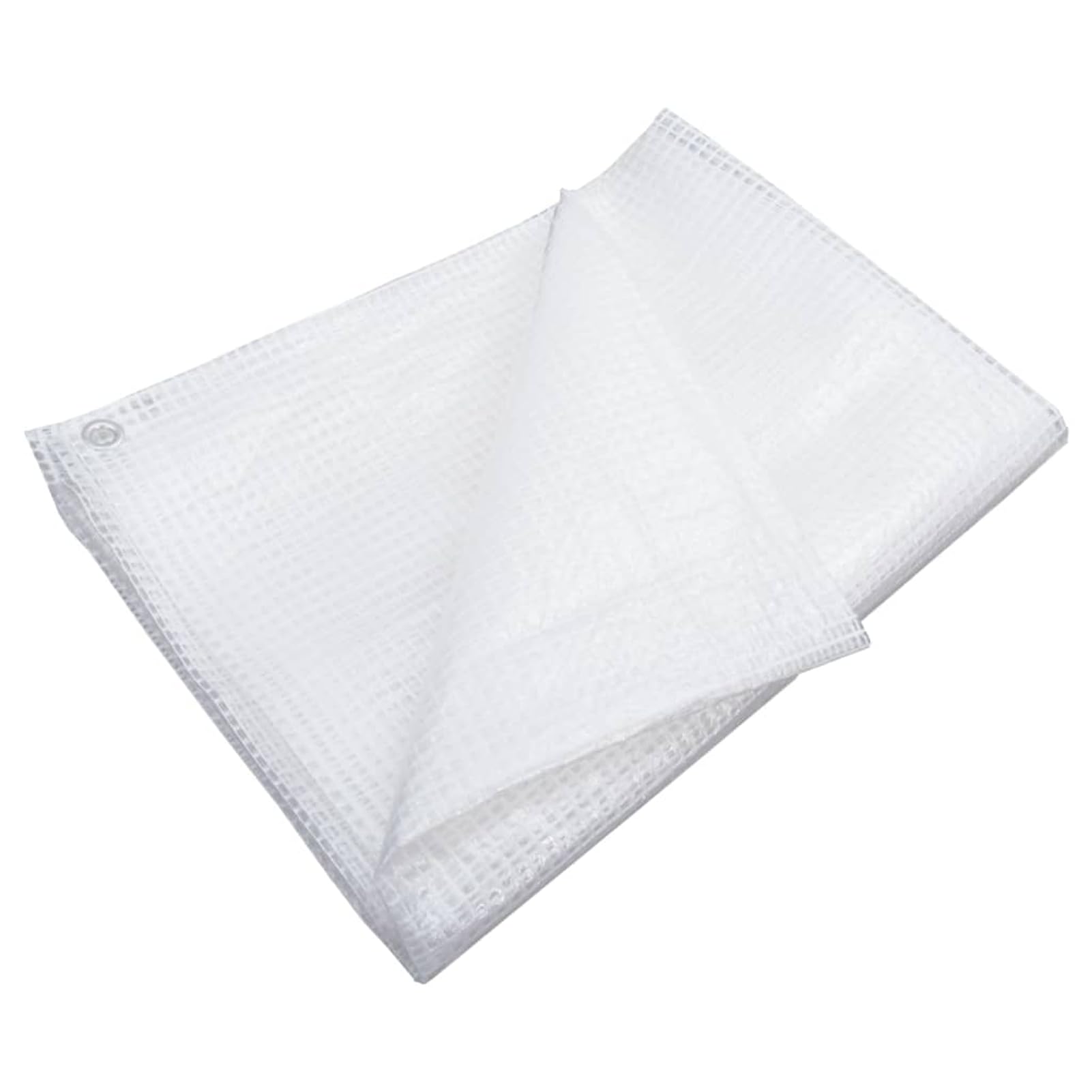 Homgoday Lona de Gasa Impermeable 6x10m - Cubierta de Alta Resistencia para Materiales de Construcción y Jardín