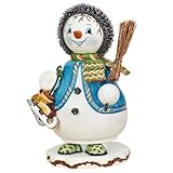 eiskufen schleifen Aufwendige Handfertigung Hubrig Räucherwichtel Schneeflöckchens Eiskufen