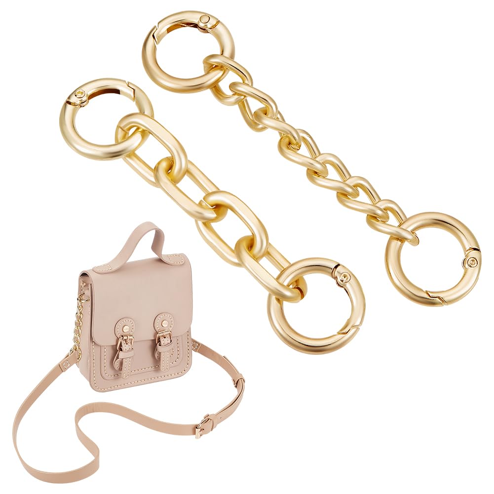 Extensores de correa con anillos de resorte para transformar tus bolsos de mano
