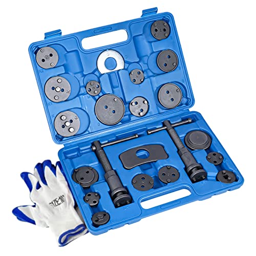 Btshub 24Pcs Disc Brake Caliper Wind Back Tool Kit Professional Front And Rear Brake Piston Compression Tool #TOP6