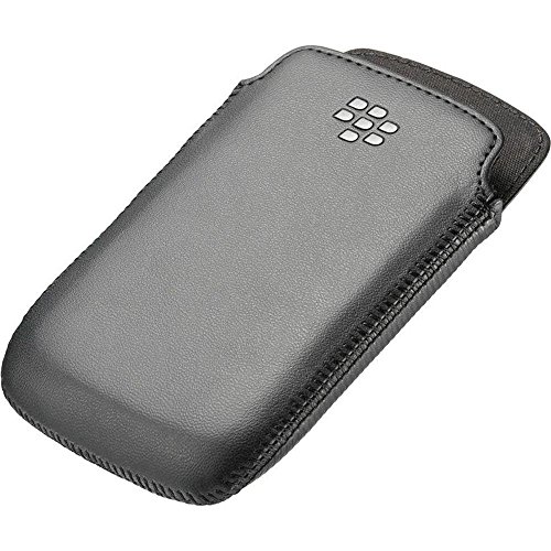 Blackberry ACC_42949_201 Etui vertical en cuir pour BB 9380 Curve Noir