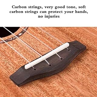 Ukuleles Music Soprano Ukulele Bundle with Canvas Tote Bag Strap and Picks Color Series - Les Beatles, Paul McCartney, John Lennon, RIngo Starr, George Harrison Ukuleles Music Soprano Ukulele Bundle with Canvas Tote Bag Strap and Picks Color Series – Image 6