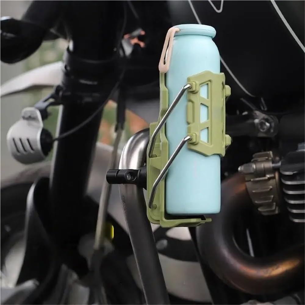 Flaschenhalter Motorrad 1Set Universal Fahrrad Motorrad Wasser Flasche Halter 360 ° Einstellbare Lenker Tasse Käfig Für Rennrad ADV