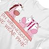 1Tee Girls Unicorns - On Wednesdays We Wear Pink T-Shirt White 3-4 Years #2