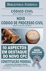 Capa de Biblioteca Jurídica Vl.04 Código Civil, Código de Processo Civil, Constituição Federal