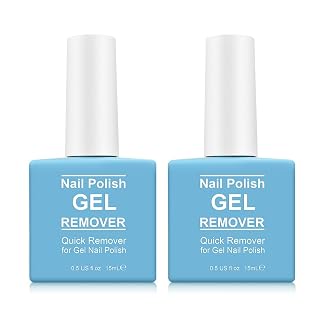 Gel Nail Polish Remover, 2Pack Nail Polish Remover Tool, Professional Remover Gels at Home, No Need Soaking or Wrapping - Amazon product rated Grade A