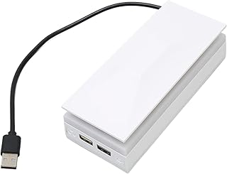 Cooling Fan Dust Proof for Series X Console with Colorful Light Strip,Game Console Cooling Fan LED Light Strip Top Dust Proof Colorful Console Fan