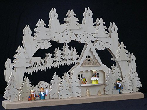 Puce de Neige décoration de voûte en bois à offrir pour fêtes d'hiver