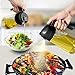 Produktbild Shadcoler 2 in 1 Ölsprüher für Speiseöl, Öl Sprühflasche für Heißluftfritteuse, Ölspray Dispenser zum Kochen, Rapsöl Öl Sprüher, Glas Oil Sprayer Bottle zum Kochen, Backen, Grillen und Salate 470ml
