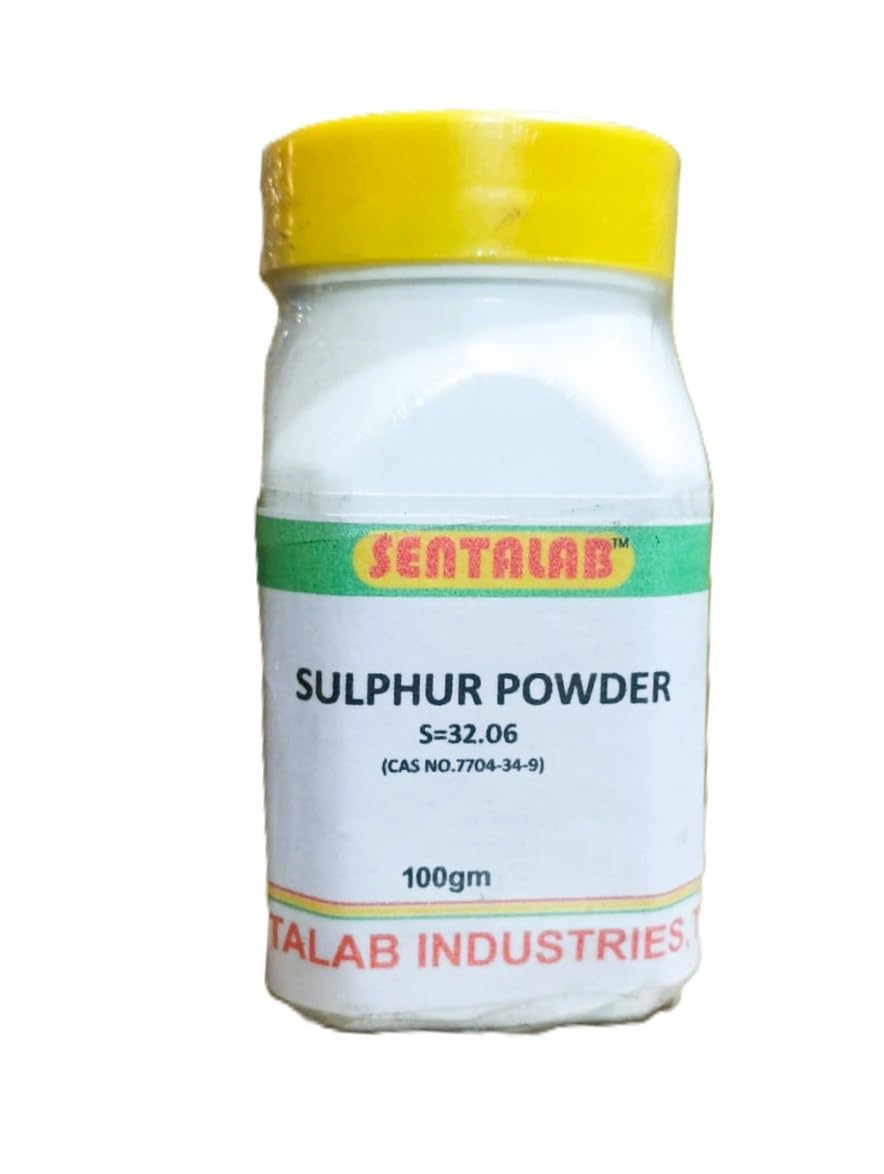 Sulphur Powder, Chemical Grade 99% Purity, 100gm, CAS NO.7704-34-9-image-4
