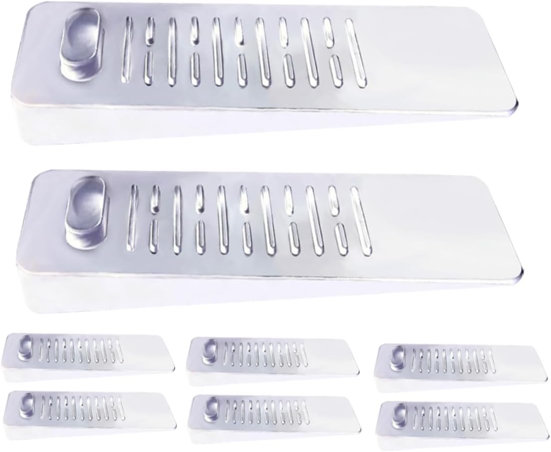 8pcs Stackable PVC Leveling Shims for Furniture and Doors